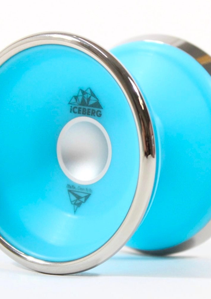 iYoYo iCEBERG Yo-Yo- CNC Polycarbonate Body with Stainless Steel Rings — view 3
