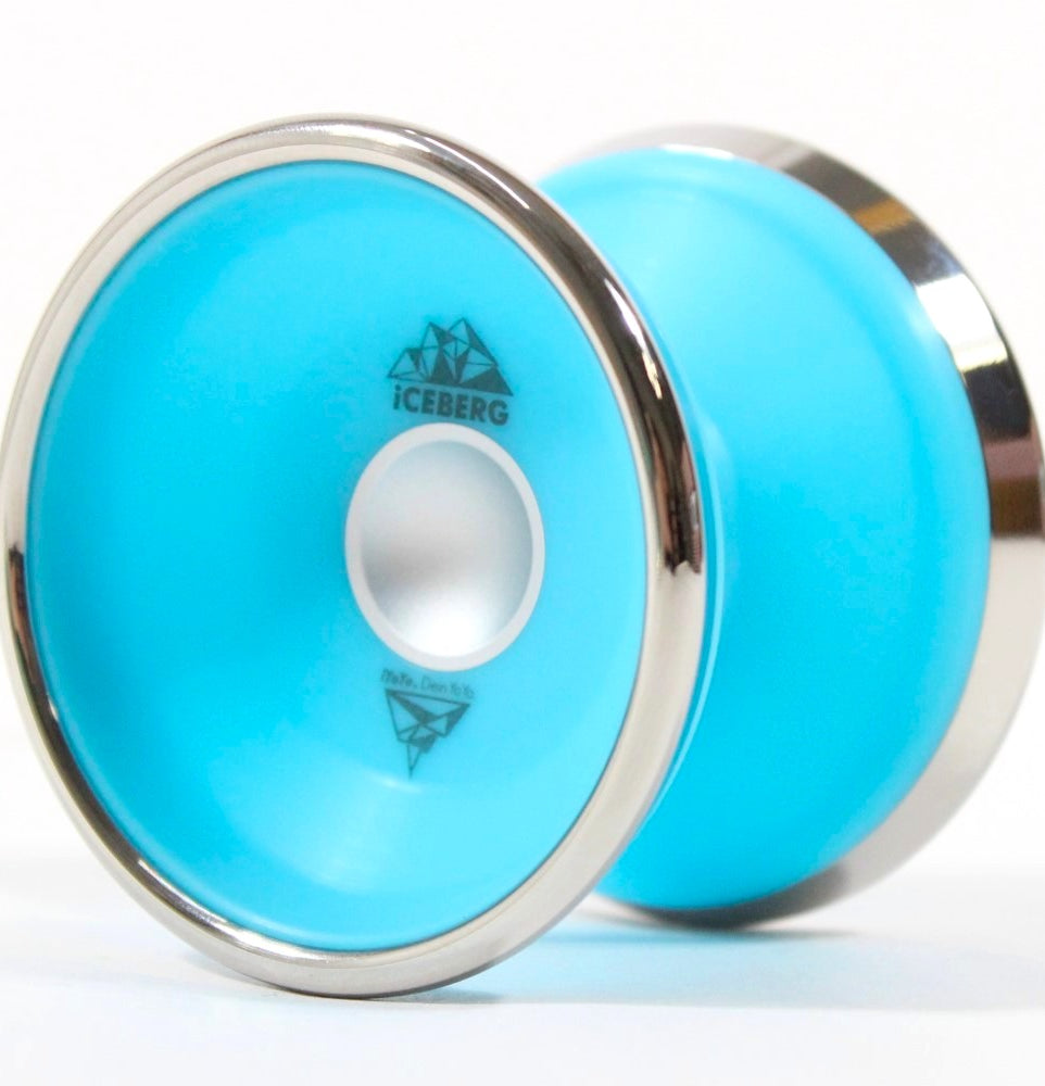 iYoYo iCEBERG Yo-Yo- CNC Polycarbonate Body with Stainless Steel Rings — view 3