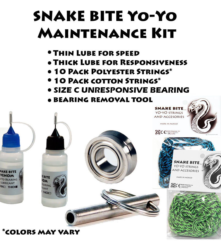 Snake Bite Yo-Yo Maintenance Kit