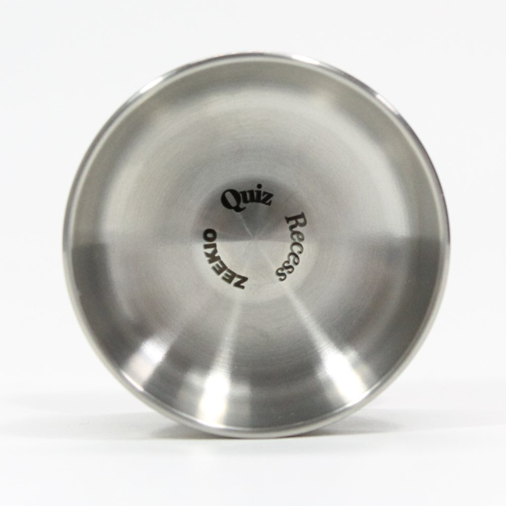 Recess x Zeekio Quiz Yo-Yo - 100% Steel YoYo - Comes Responsive but Plays Amazing Unresponsive too! Pouch Included! - YoYoSam