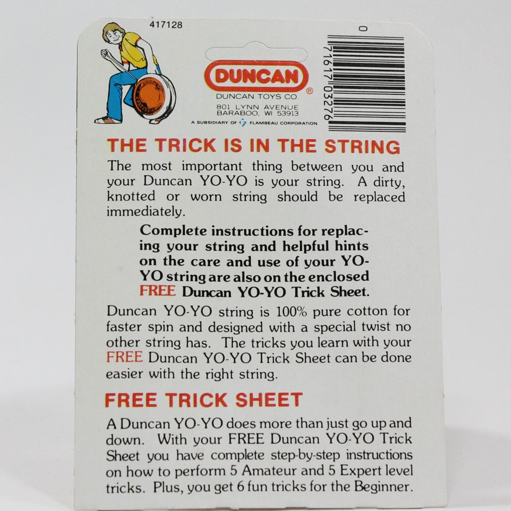 Duncan 4 Yo-Yo Strings and Official YoYo Trick Sheet - YoYoSam