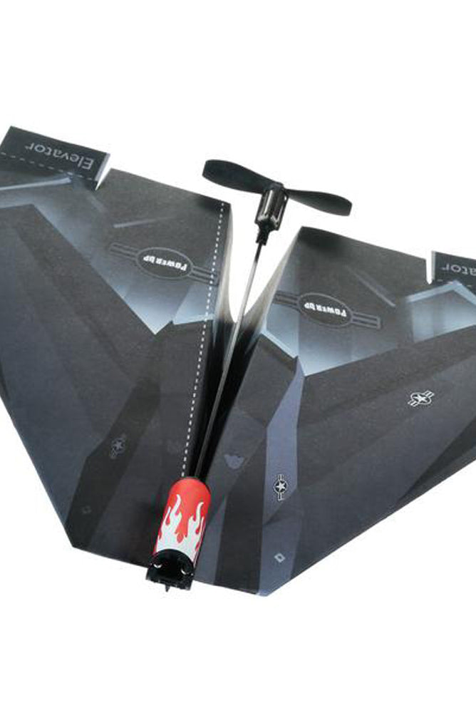 PowerUp Paper Airplane Template 2.0/3.0 - Paper Template Only - Stealth Bomber - YoYoSam