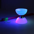 Zeekio Starburst Orbiter Glow in dark and LED Lighted 4" Diabolo - YoYoSam