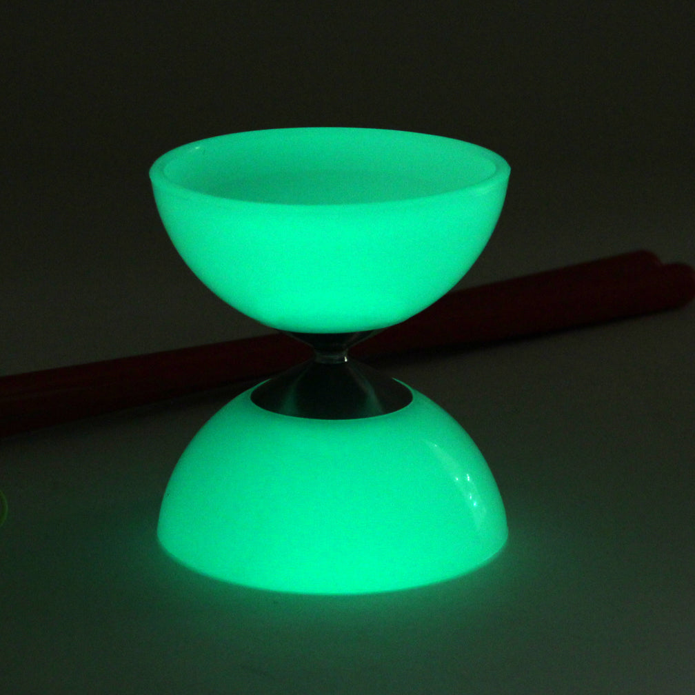 Zeekio Starburst Orbiter Glow in dark and LED Lighted 4" Diabolo - YoYoSam