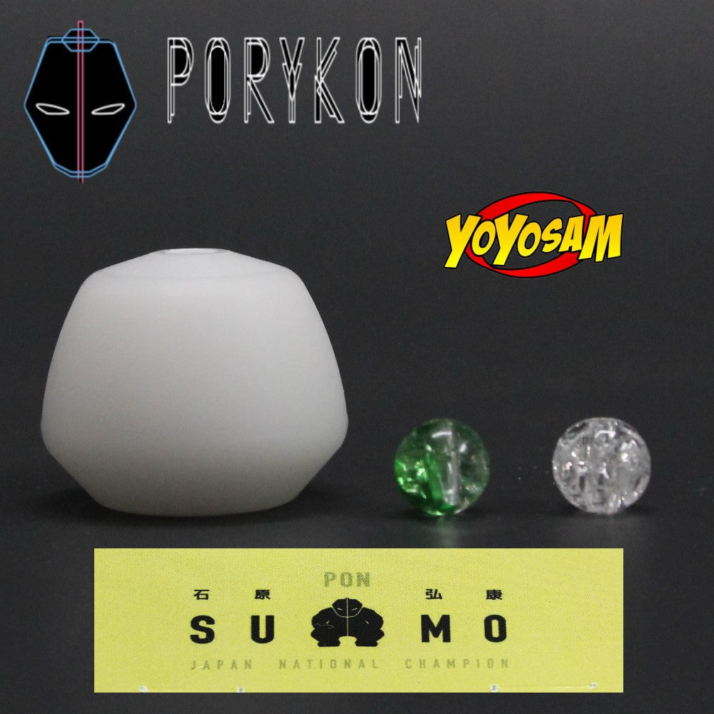 PoryKon Sumo YoYo Counterweight - POM Ball Bearing Yo-Yo Counter Weight - Hiroyasu Ishihara "PON" Signature - YoYoSam