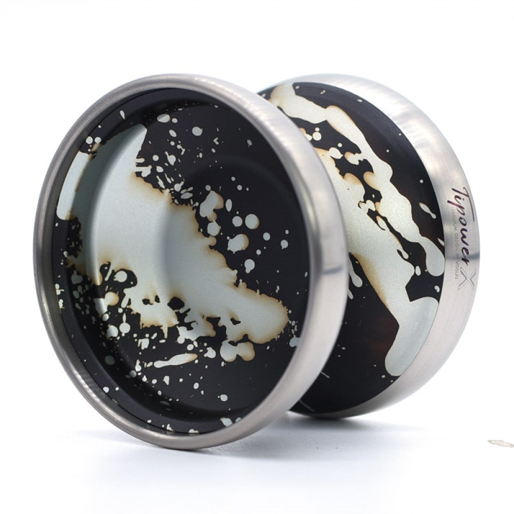 Vosun TiPowerX Yo-Yo - Bimetal YoYo -7075 Aluminum Body with Titanium Ring Design - YoYoSam