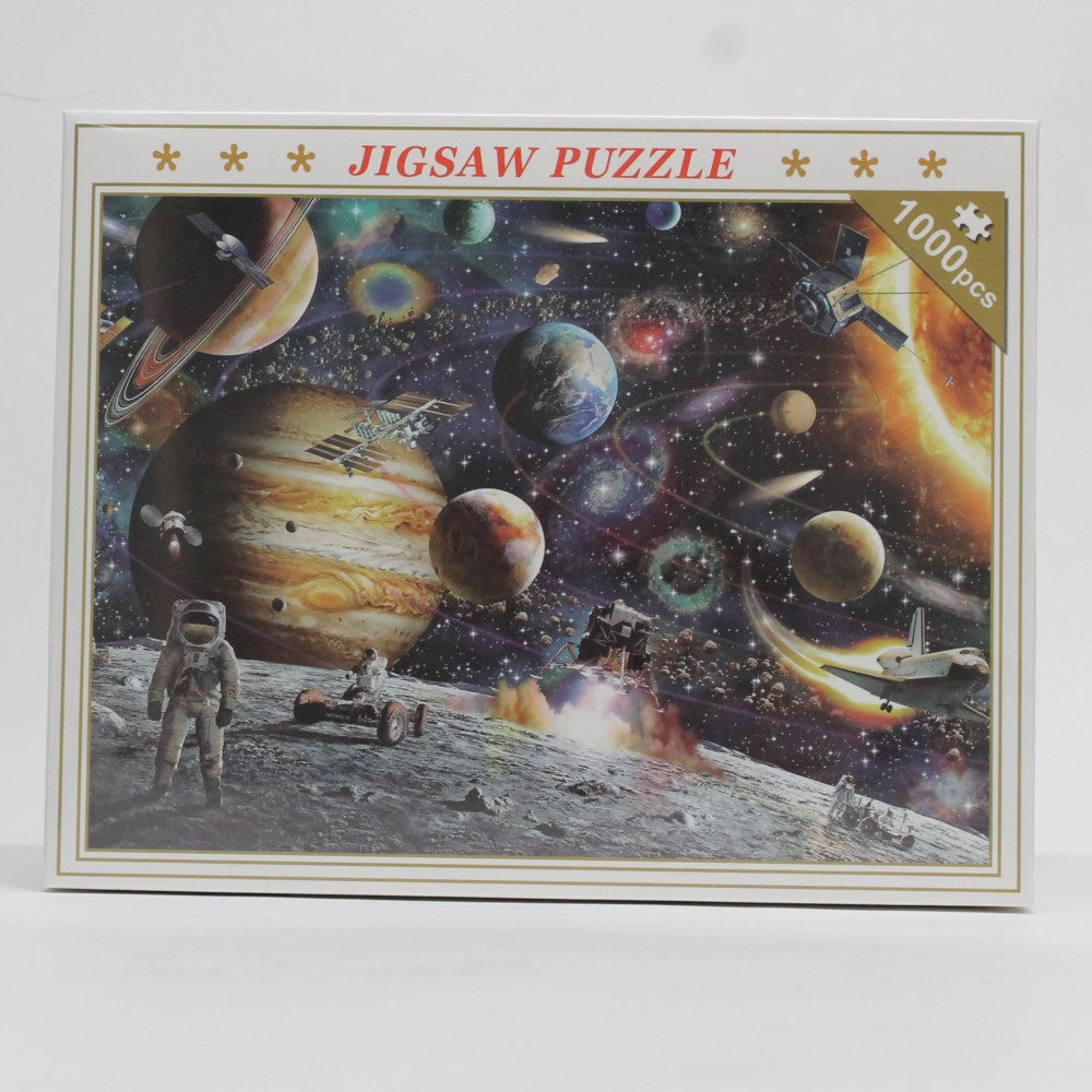 DCBA HGFE 1000 Piece Jigsaw Puzzle - 27.55 x 19.68 in - Learning Tool - Brain Teaser - Memory Game - YoYoSam