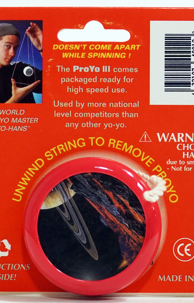 ProYo III Special Edition RARE YoYoSpin Earth and Solar System Pictures Numbered Custom Vintage Yo-Yo - YoYoSam