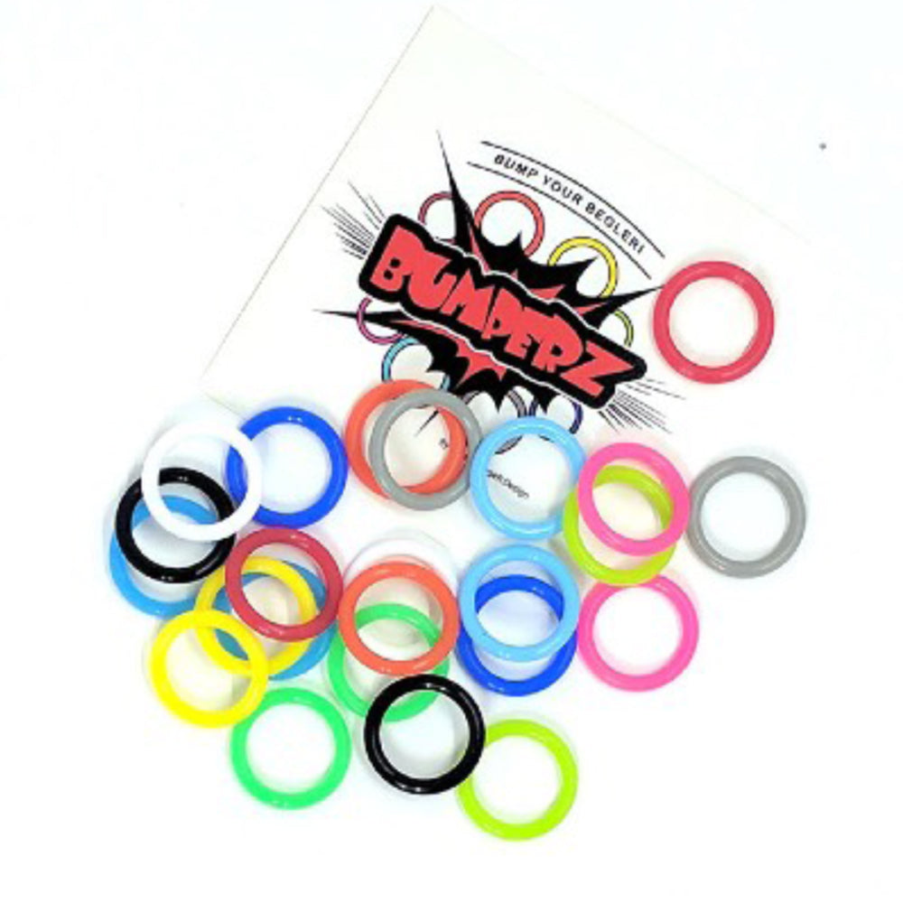 MonkeyfingeR Bumperz- for Executive Ape Begleri- Customizable Accessory (48 PACK MIXED COLOR) - YoYoSam