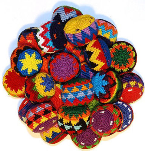 Knit Footbag from Phd Productions - LARGE - One Footbag in Various Colors - YoYoSam