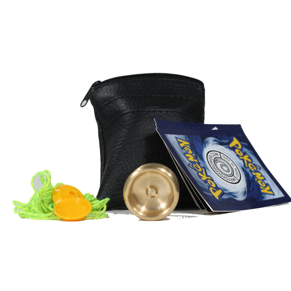 Rain City Skills Loonie Yo-Yo 2nd Edition - Brass Micro YoYo with EXTRAS! - YoYoSam