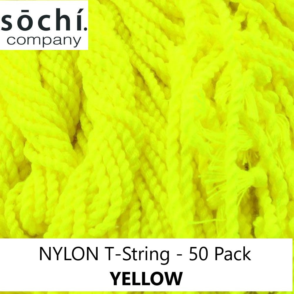 Sochi Company Yo-Yo String - Nylon T-String 50 Pack of YoYo String - 1.3 Meters - YoYoSam