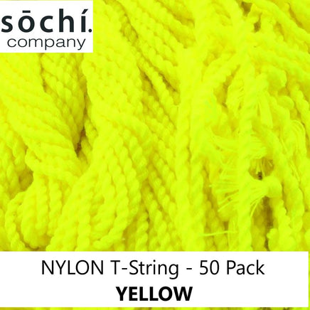 Sochi Company Yo-Yo String - Nylon T-String 50 Pack of YoYo String - 1.3 Meters - YoYoSam