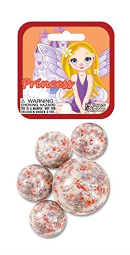 Mega Marbles Themed Marbles- 24 Player Marbles (5/8'') - 1 Shooter (1'')- - YoYoSam