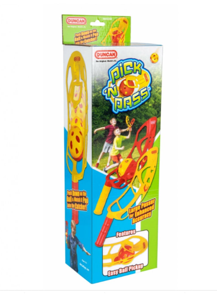 Duncan Pick 'N Pass Set - Includes 2 Catchers and 1 Ball - Outdoor Toy