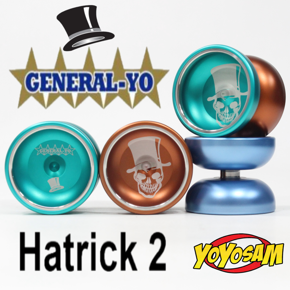 GENERAL-YO Hatrick 2 Yo-Yo - Bi-Metal YoYo ジェネラルヨーヨー 