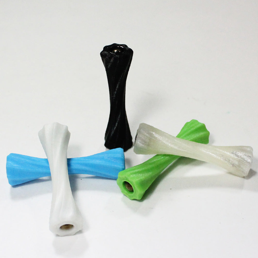 Braindeef TWZTD Stiffy Knuckle Roller Begleri Skill Toy - with Weighted Stainless Balls in Ends - - YoYoSam