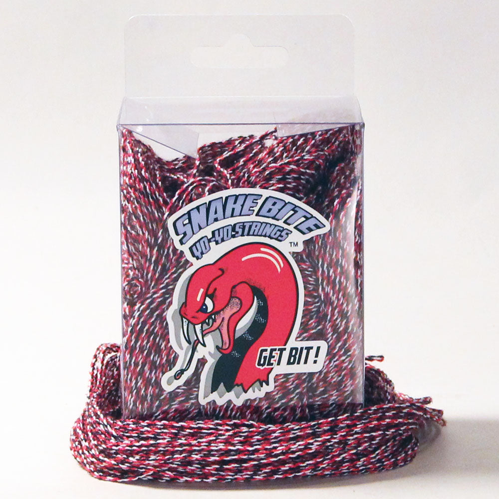 100 Pack Snake Bite String- 100% Multi color Polyester Yo-Yo Strings - YoYoSam
