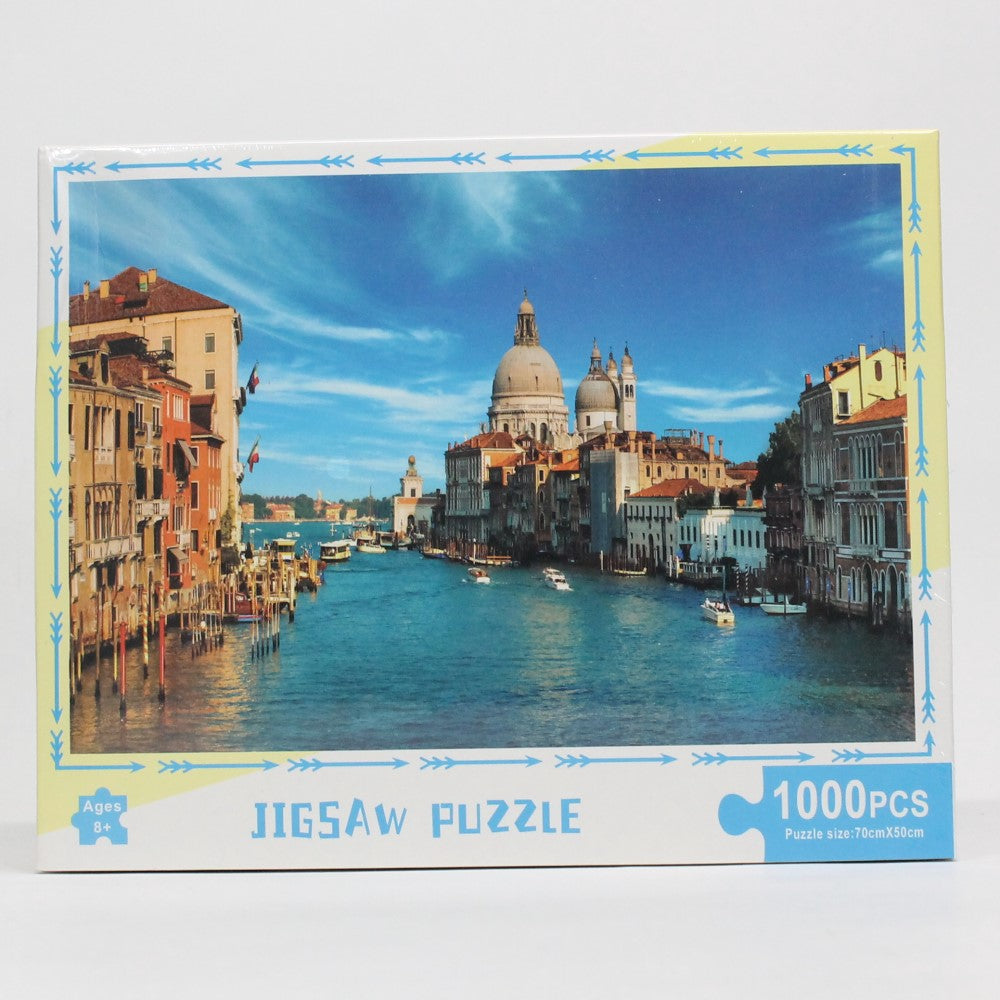 DCBA HGFE 1000 Piece Jigsaw Puzzle - 27.55 x 19.68 in - Learning Tool - Brain Teaser - Memory Game - YoYoSam