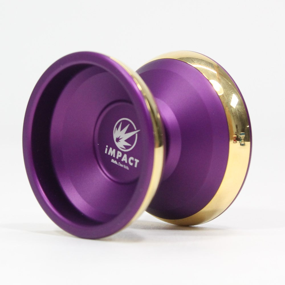iYoYo iMPACT Yo-Yo - 7075 Aluminum with Steel Ring Bi-Metal YoYo - YoYoSam