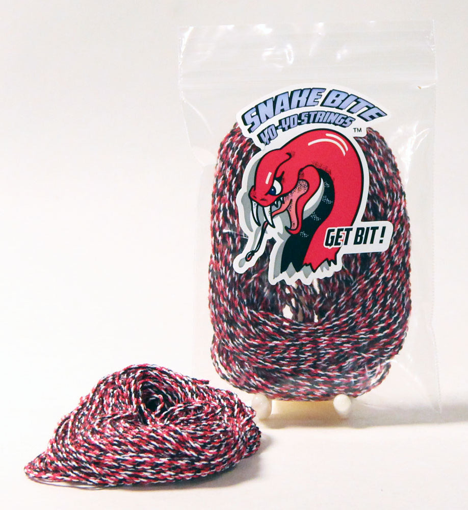 Snake Bite Yo-Yo Strings - 100% Polyester multi-color Yo Yo Strings - 10 pack - YoYoSam