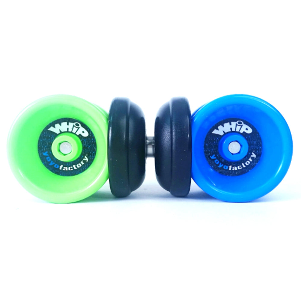 YoYoFactory WHiP (Responsive) Beginner to Intermediate Yo-Yo - Free Strings and Stickers - YoYoSam