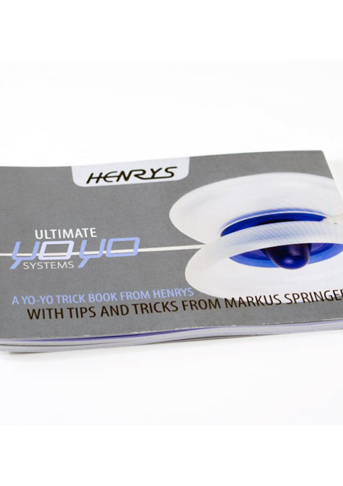 Henrys Ultimate Yo-Yo Trick Book- Teaches over 28 Tricks! - For Beginners to Advanced - YoYoSam
