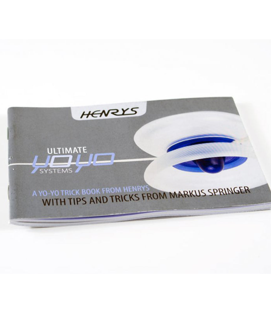 Henrys Ultimate Yo-Yo Trick Book- Teaches over 28 Tricks! - For Beginners to Advanced - YoYoSam