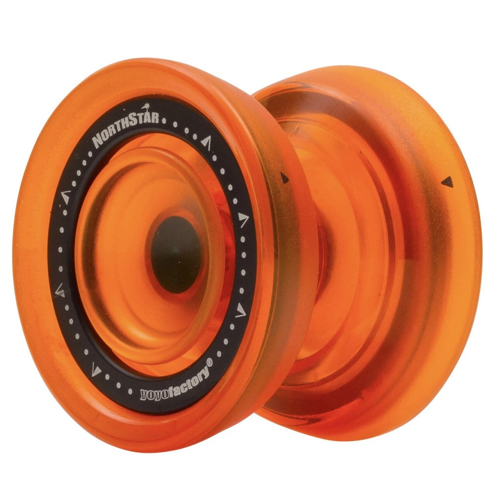 YoYoFactory NorthStar Finger Spin Yo-Yo- Finger Spin Side Caps- Aluminum Weight Rings- - YoYoSam
