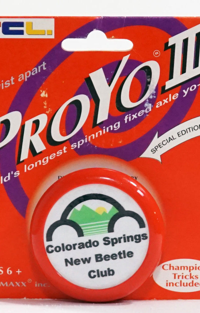 ProYo III Special Edition RARE YoYoSpin Colorado Springs New Beetle Club Custom Vintage Yo-Yo - YoYoSam