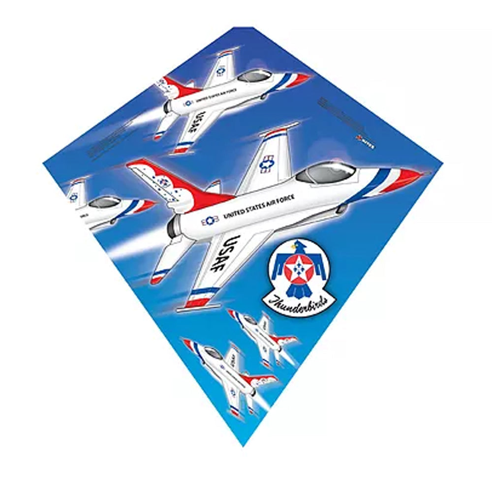 X-Kites Sky Diamond 23'' Poly Diamond Kite with Skytails Handle & Line Included! - YoYoSam