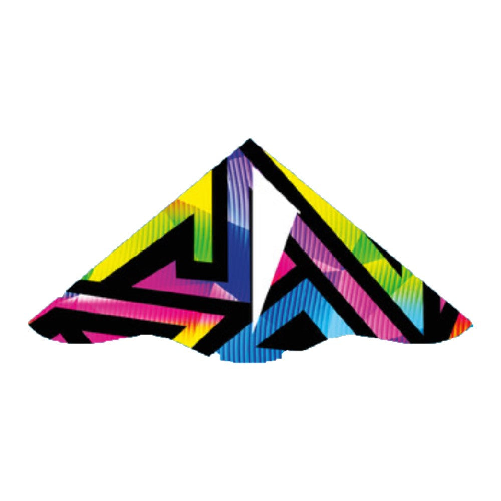 X-Kites DLX Delta Kite - 42" Kite - Tails, Handle & Line Included - YoYoSam