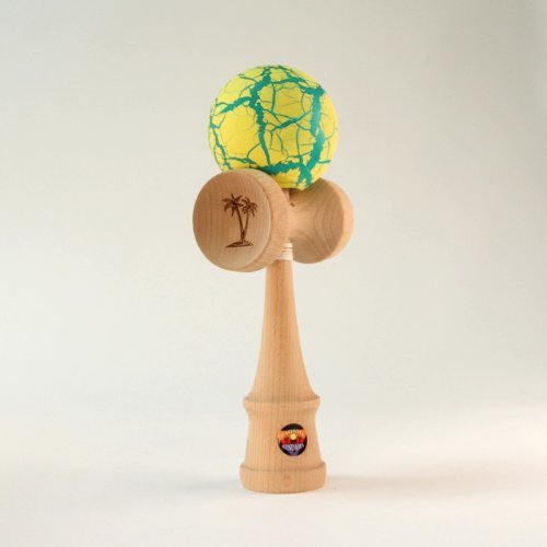 Bahama Kendama Grand Bahama Crackle Design- Jumbo - YoYoSam