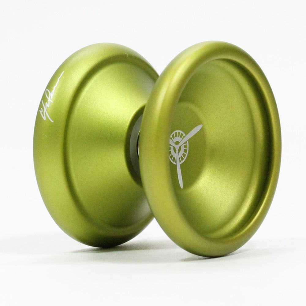 Circle City YoYos Warbird Yo-Yo - 7075 T6 Aluminum YoYo - Many Extras! Designed by Kyle Pearson - YoYoSam