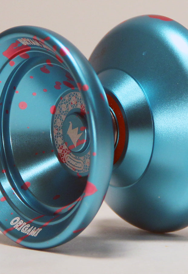 Duncan Origami Aluminum Yo-Yo with Dice Counterweight Signature Model of Bryan Jardin - YoYoSam