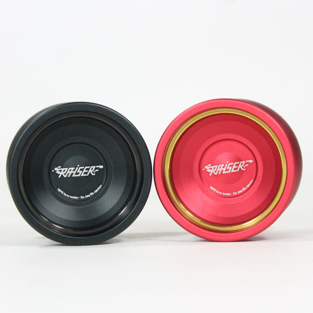 TOP YO Raiser 2.0 Yo-Yo - Korea Seo Jungmin Signature Yo Yo - Bi-Metal 6061 Aluminum with Stainless Steel Rings - YoYoSam