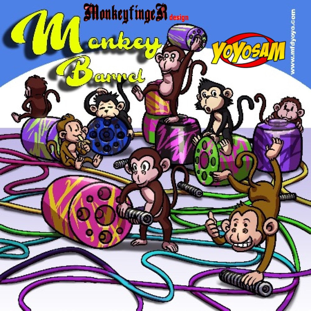 MonkeyfingeR Monkey Barrel Yo-Yo Counter Weight - Adjustable Weight - YoYoSam