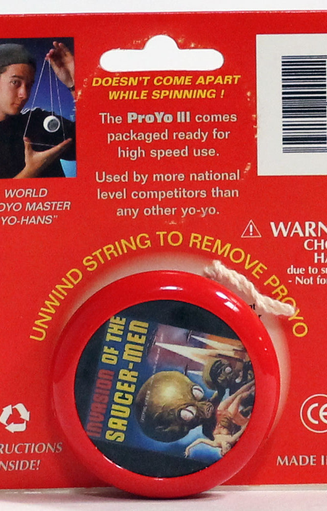 ProYo III Special Edition RARE YoYoSpin Invasion of the Saucer-Men Numbered Custom Vintage Yo-Yo - YoYoSam