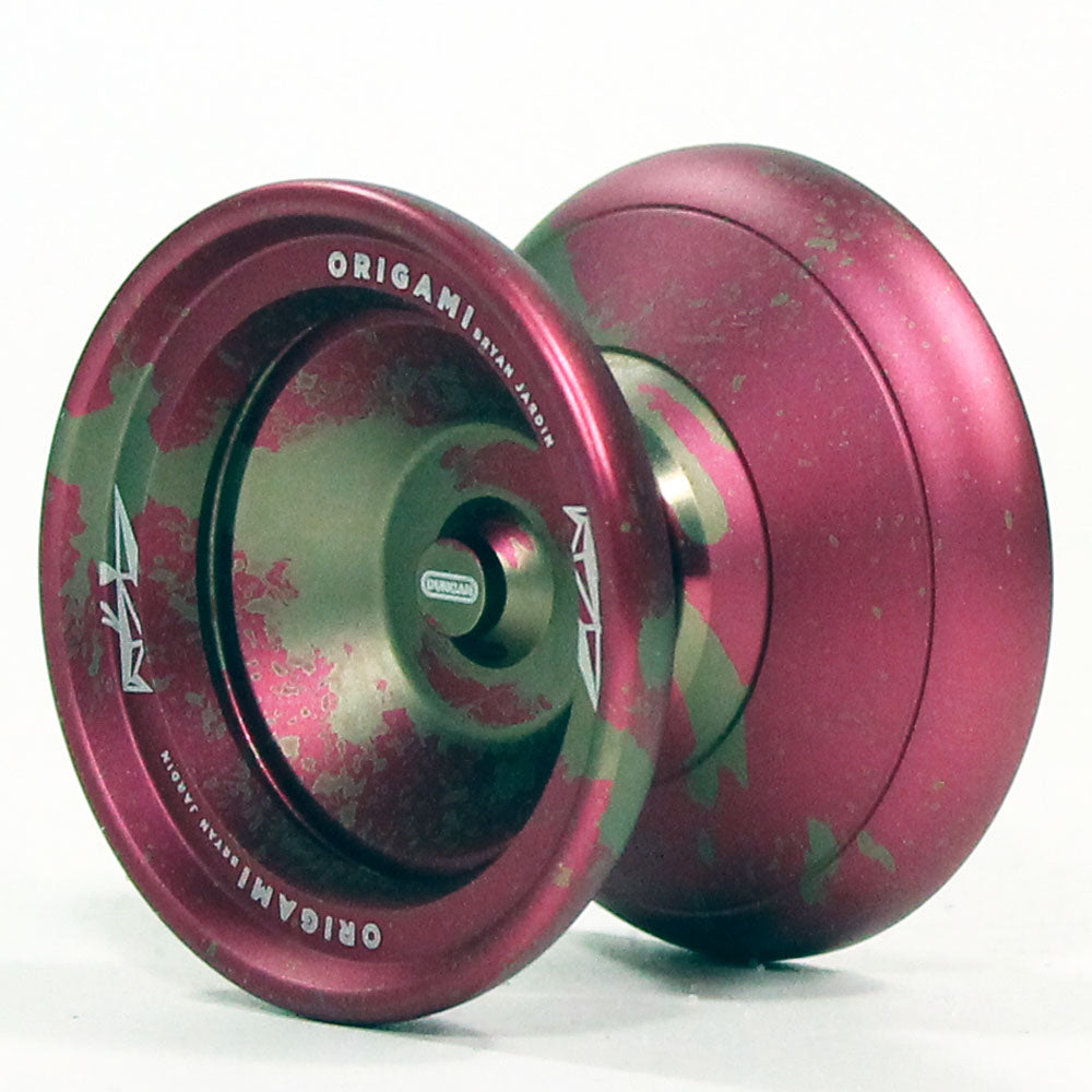 Duncan Origami XL Yo-Yo - 6061 Aircraft Aluminum - Bryan Jardin Signature YoYo - YoYoSam