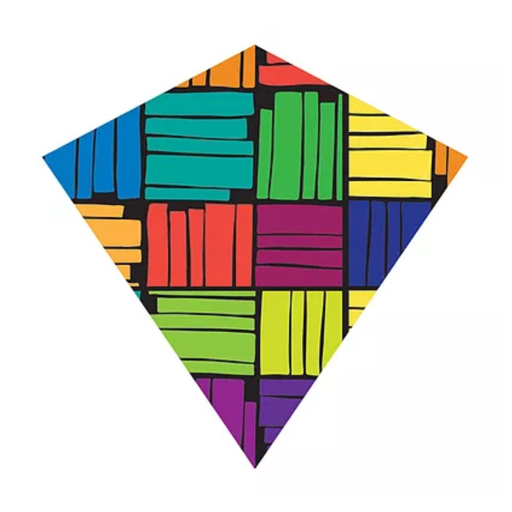 X Kites ColorMax® 25" Nylon Kite - Sky Tails, Handle & Line Included! - YoYoSam