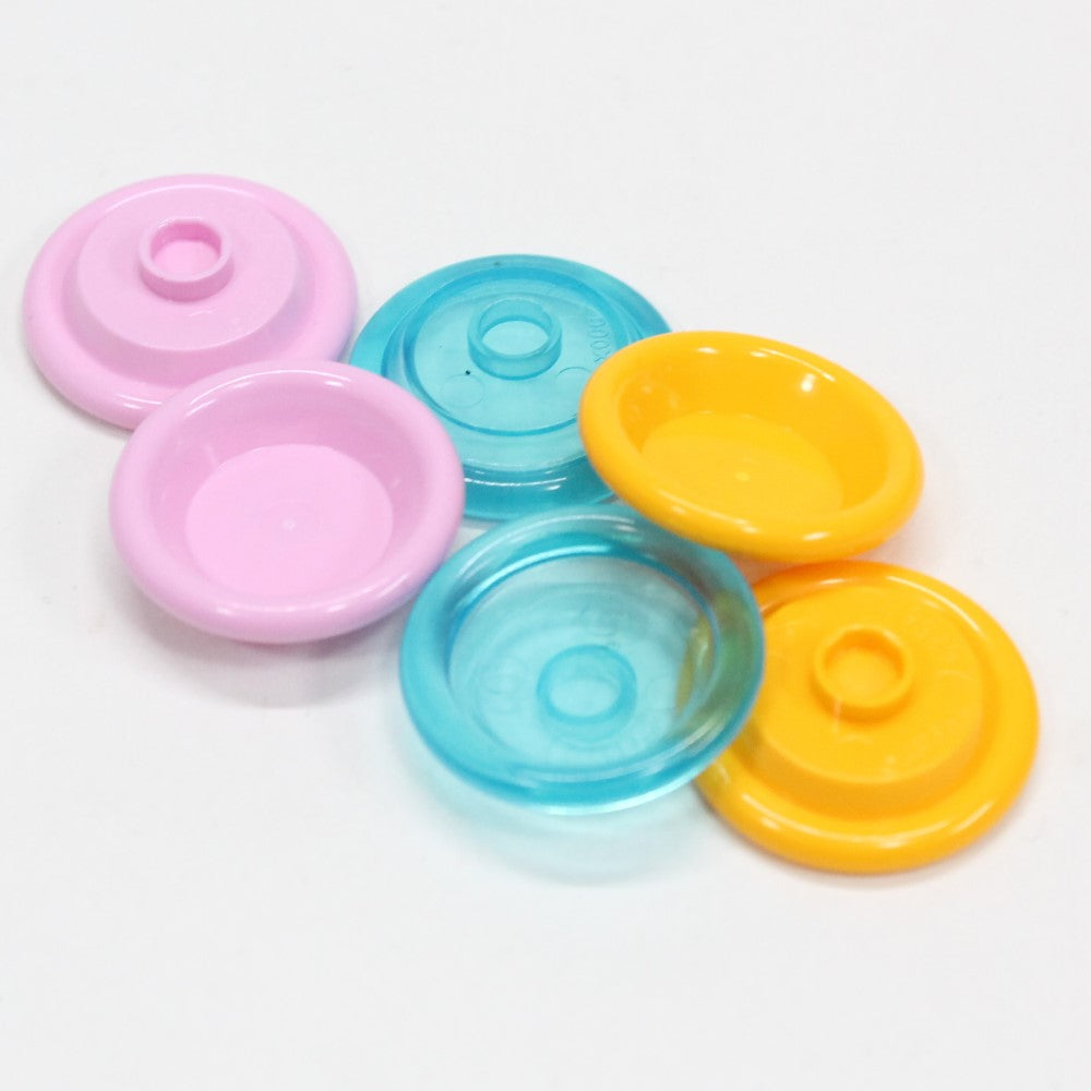 Rain City Skills Lego Fingerspin Plates Yo-Yo- 6 Pack Multi Color - YoYo Finger Spin Trick - YoYoSam