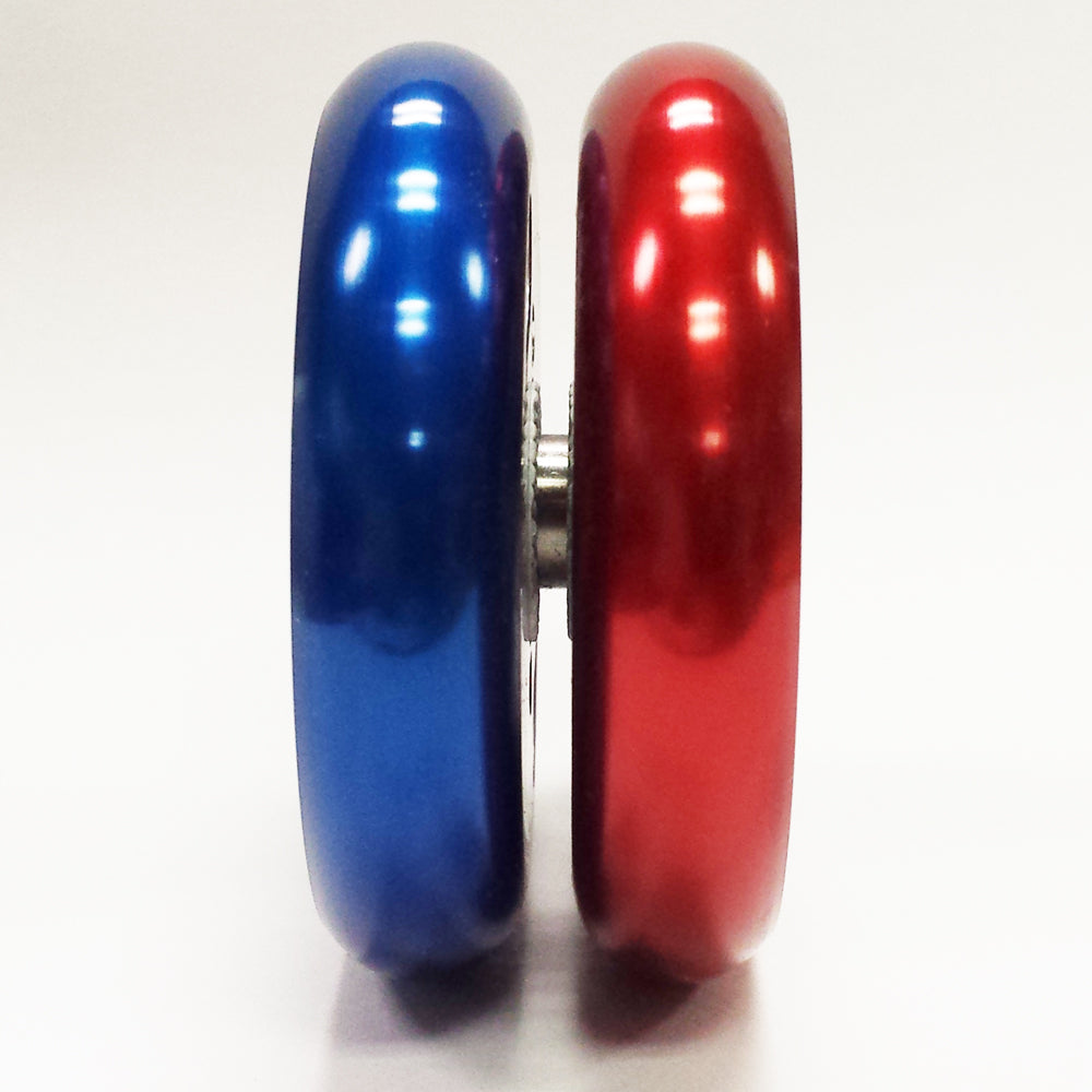 Custom Products MAG Stiletto Yo-Yo - Blue/Red - PLUS free Strings - YoYoSam