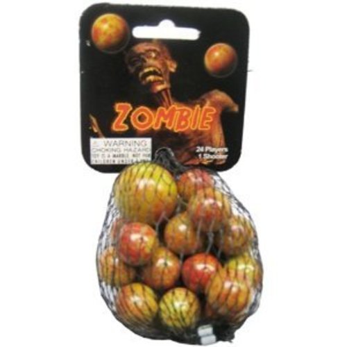 Mega Marbles Themed Marbles- 24 Player Marbles (5/8'') - 1 Shooter (1'')- - YoYoSam