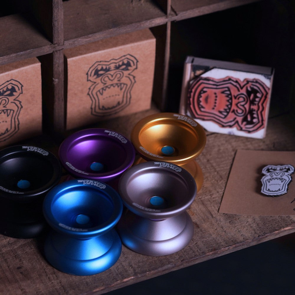 CLYW Metal Yeti Yo-Yo - Many Extras Included! - by Caribou Lodge Return Tops - YoYoSam