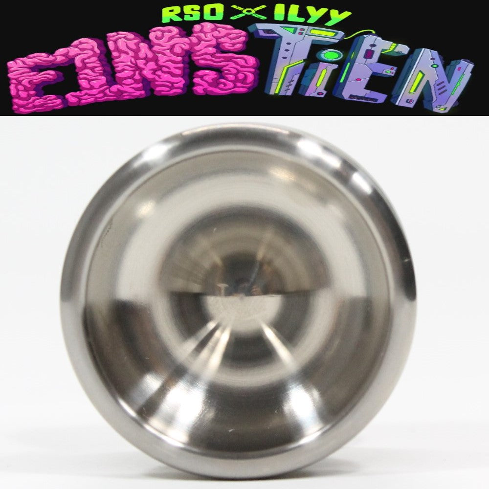RSO x ILYY E1NSTiEN Yo-Yo- Undersized Titanium YoYo with Extras! Round Spinning Objects x I LOVE YOYO - YoYoSam