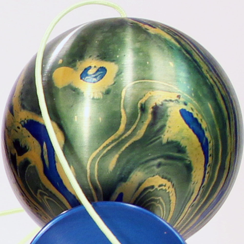 Bahama Kendama Amazing Aluminum Kendama - Annodize Solids and Splash - Comes in Wooden Box - YoYoSam