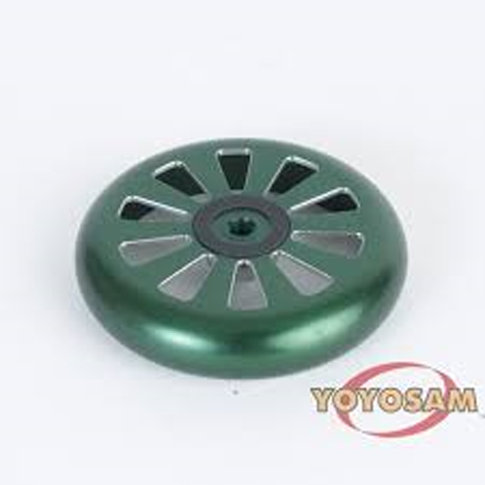 Custom Products MAG Turbine Yo-Yo - Green and Purple - YoYoSam