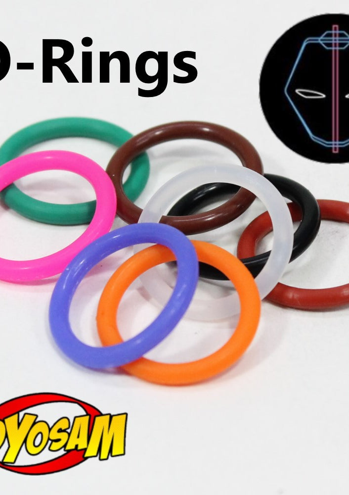 PoryKon O-Ring Set - Fits Saturn Yo-Yo Counterweight - Set of 8