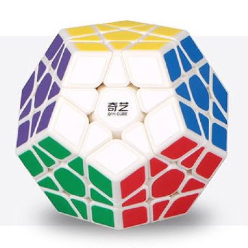 QiYi Puzzle Cube - Megaminx - Beginner Cube - Anti-Stick Design for Speed - YoYoSam