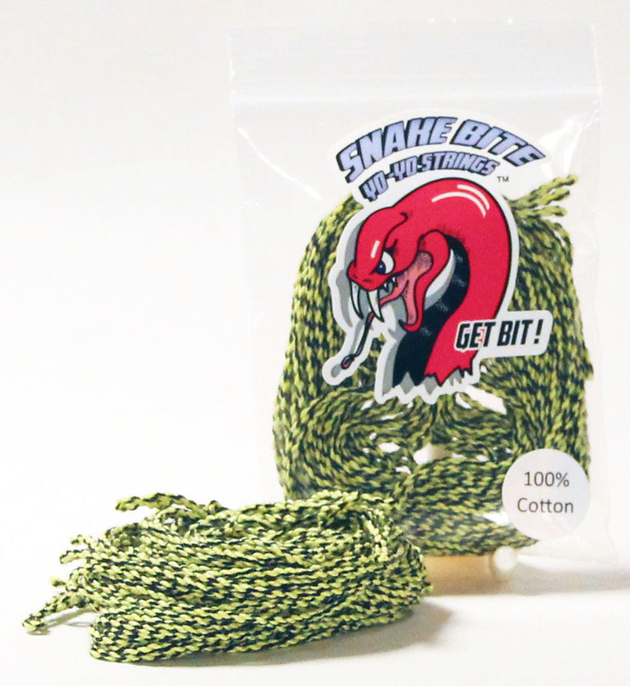 Snake Bite Yo-Yo Strings - 100% Cotton Strings - Snake Bite 10 Pack - YoYoSam